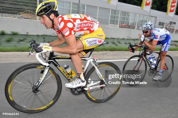 Dauphine Libere, Stage 4De La Fuente David Mountain Jersey, Garate Juan Manuel /Vienne - Annemasse , Etape Rit, Tim De Waele