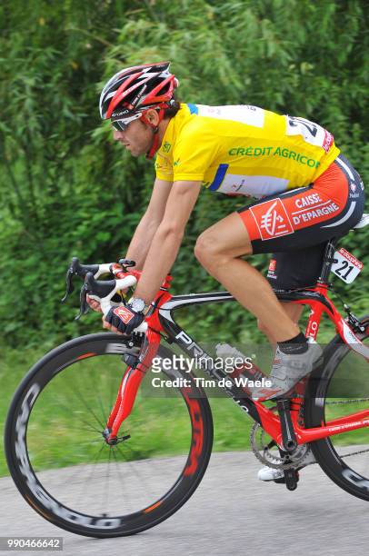 Dauphine Libere, Stage 4Valverde Alejandro Yellow Jersey, Team Caisse D'Epargne, Vienne - Annemasse , Etape Rit, Tim De Waele