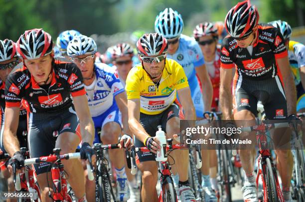 Dauphine Libere, Stage 4Valverde Alejandro Yellow Jersey, Team Caisse D'Epargne, Vienne - Annemasse , Etape Rit, Tim De Waele