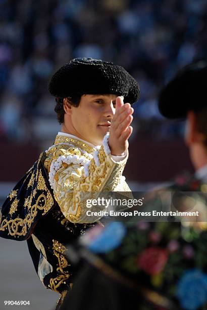 Miguel Abellan at the San Isidro Fair on May 11, 2010 in Madrid, Spain.