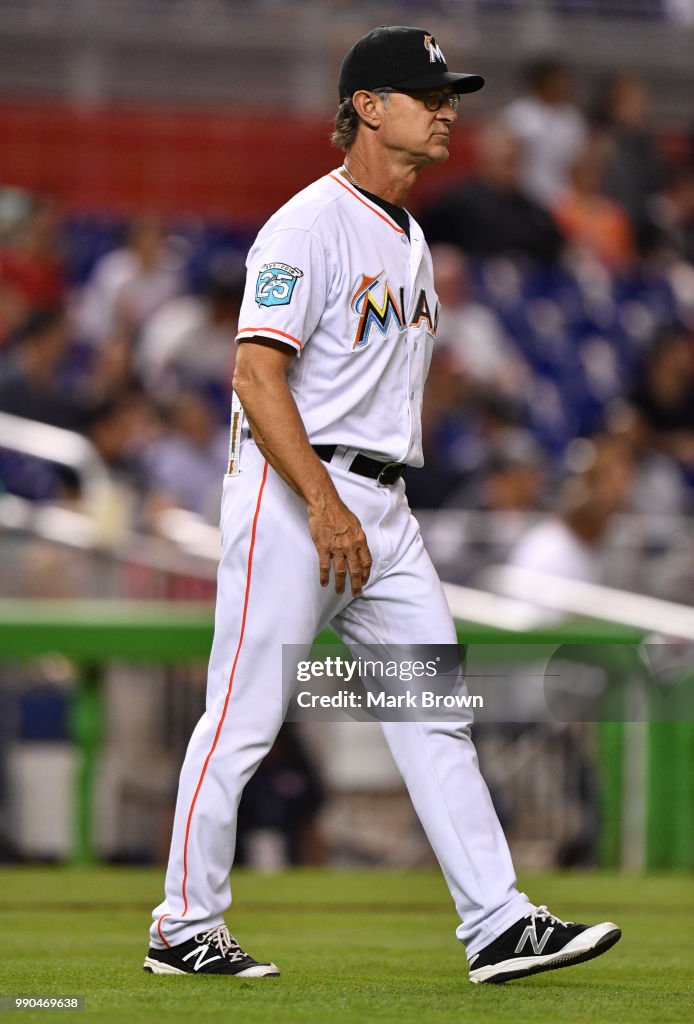 Arizona Diamondbacks v Miami Marlins