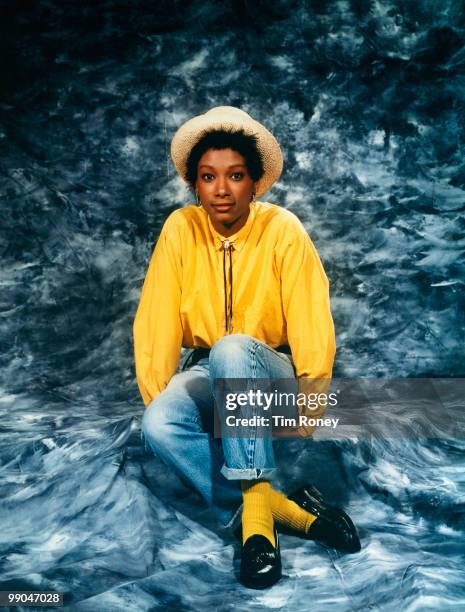 Dee C. Lee, singer, circa 1985.