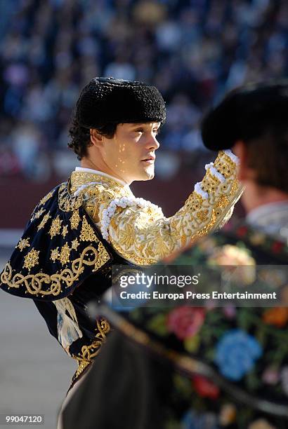 Miguel Abellan at the San Isidro Fair on May 11, 2010 in Madrid, Spain.