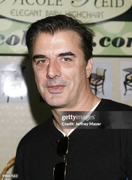 Actor Chris Noth attends the Boom Boom Room Gifting Wonderland at the Century Plaza Hotel on January 12, 2008 in Century City California.