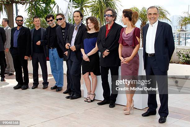 Shekhar Kapur, Emmanuel Carrere, Victor Erice, Benicio del Toro, Alexandre Desplat, Giovanna Mezzogiorno, Tim Burton, Kate Beckinsale and Alberto...