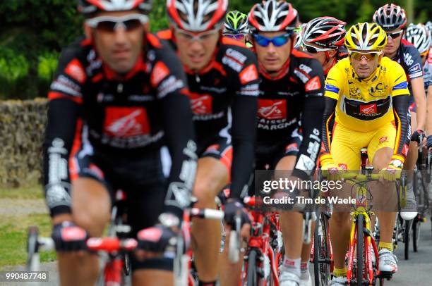 Tour De France, Stage 3Valverde Alejandro Yellow Jersey, Team Caisse D'Epargne , Saint-Malo - Nantes , Ronde Van Frankrijk, Tdf, Etape Rit, Tim De...