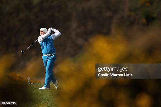 James Hale of Maxstroke Park during round one of the RCW 2010 Welsh Open Young PGA Professional Championship at Southerndown Golf Club on May 12,...