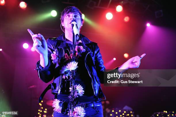 Aled Phillips of Kids in Glass Houses performs on stage at KOKO on May 11, 2010 in London, England.