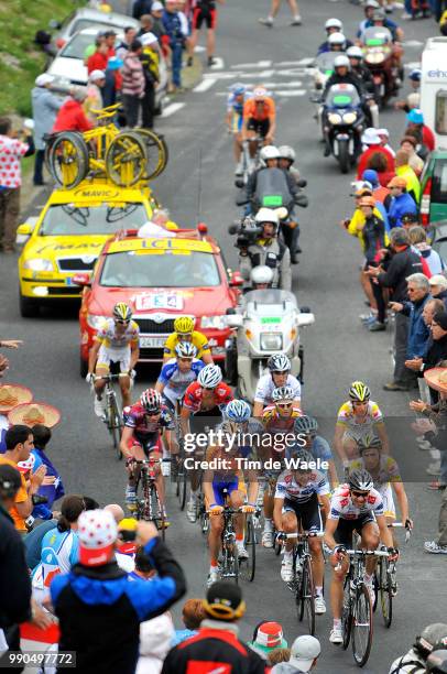 Tour De France, Stage 10Voigt Jens , Sastre Carlos , Cobo Acebo Juan Jose , Leonardo Piepoli , Menchov Denis , Efimkin Vladimir , Evans Cadel ,...