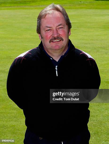 Club professional John Reynolds poses during the Virgin Atlantic PGA National Pro-Am Championship Regional Qualifier at King's Lynn Golf Club on May...