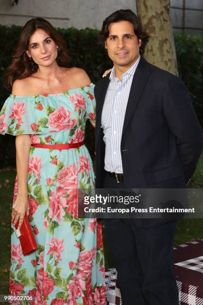 Francisco Rivera Ordonez and Lourdes Montes attend ELLE Gourmet Awards' 2018 on July 2, 2018 in Madrid, Spain.