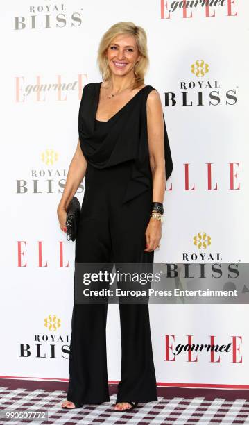 Marta Robles attends ELLE Gourmet Awards' 2018 on July 2, 2018 in Madrid, Spain.