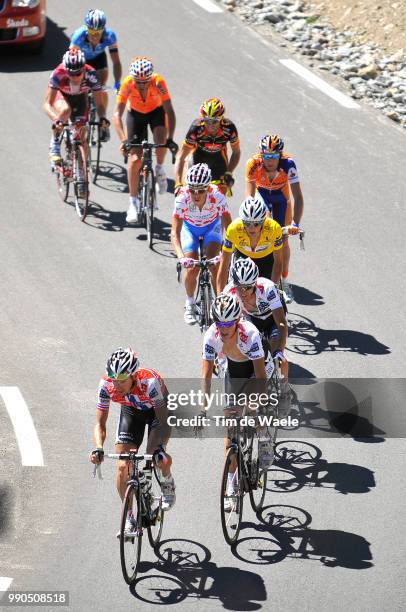 Tour De France, Stage 16Kurt-Asle Arvesen , Schleck Andy , Schleck Frank Yellow Jersey, Sastre Carlos , Evans Cadel , Kohl Bernhard Mountain Jersey,...