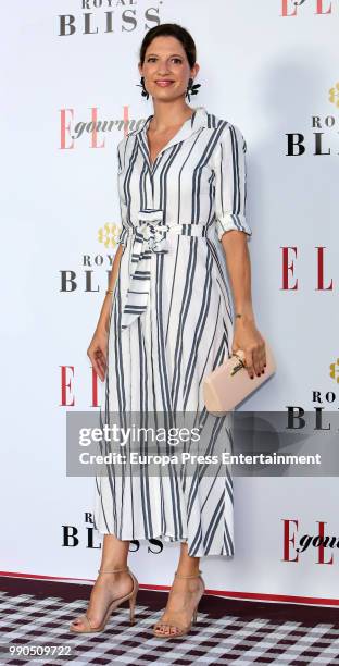 Casilda Finat attends ELLE Gourmet Awards' 2018 on July 2, 2018 in Madrid, Spain.