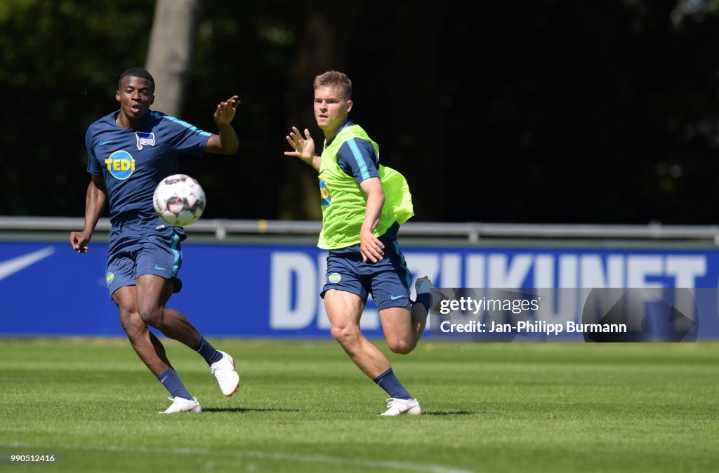 Hertha BSC - training session