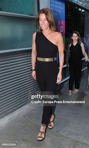 Monica Martin Luque attends Luis Miguel's concert on July 2, 2018 in Madrid, Spain.