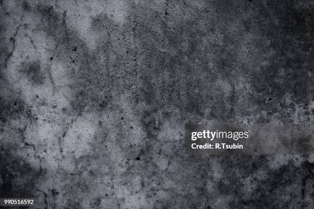 old moldy concrete wall as abstract background texture - beton wall stock pictures, royalty-free photos & images