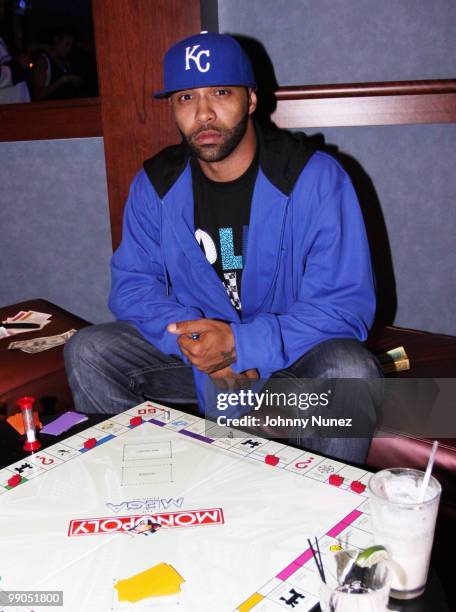 Rapper Joe Budden attends Bottles & Strikes at Chelsea Piers on May 11, 2010 in New York City.