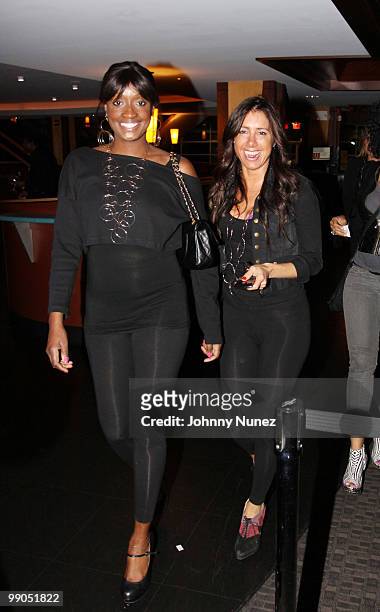 Shauna Neely and Tammy Brook attend Bottles & Strikes at Chelsea Piers on May 11, 2010 in New York City.