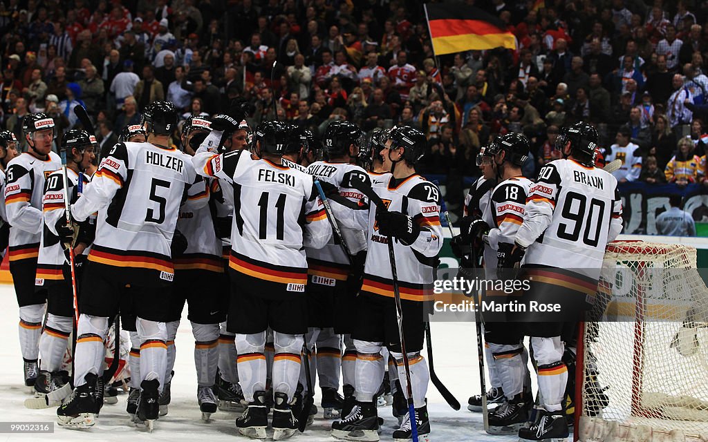 Denmark v Germany - 2010 IIHF World Championship