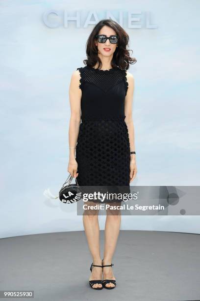 Deniz Gamze Erguven attends the Chanel Haute Couture Fall Winter 2018/2019 show as part of Paris Fashion Week on July 3, 2018 in Paris, France.