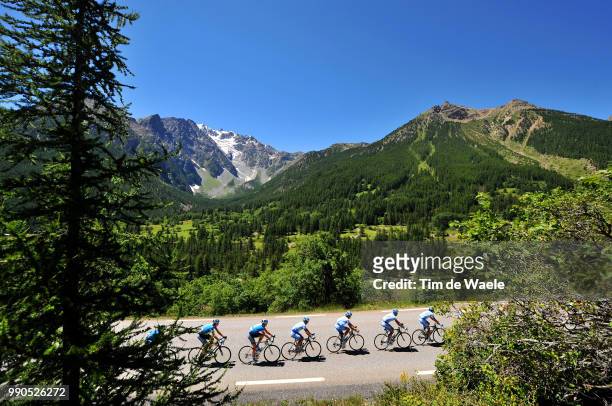 Tour De France, Stage 17Illustration Illustratie, Col Du Galibier, Peleton Peloton, Landscape Paysage Landschap, Mountains Montagnes Bergen, Embrun -...