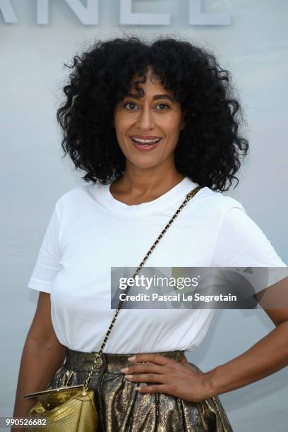 Tracee Ellis Ross attends the Chanel Haute Couture Fall Winter 2018/2019 show as part of Paris Fashion Week on July 3, 2018 in Paris, France.