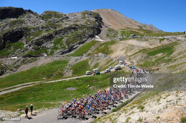 Tour De France, Stage 17Illustration Illustratie, Col Du Galibier, Peleton Peloton, Landscape Paysage Landschap, Mountains Montagnes Bergen, Embrun -...