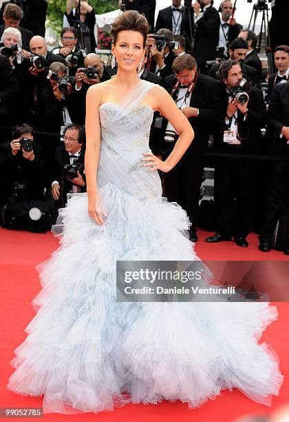 Actress Kate Beckinsale attends the Opening Night Premiere of 'Robin Hood' at the Palais des Festivals during the 63rd Annual International Cannes...