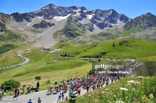 Tour De France, Stage 17Illustration Illustratie, Col Du Galibier, Peleton Peloton, Landscape Paysage Landschap, Mountains Montagnes Bergen, Embrun -...