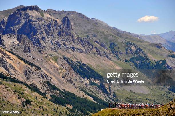 Tour De France, Stage 17Illustration Illustratie, Col Du Galibier, Peleton Peloton, Landscape Paysage Landschap, Mountains Montagnes Bergen /Embrun -...