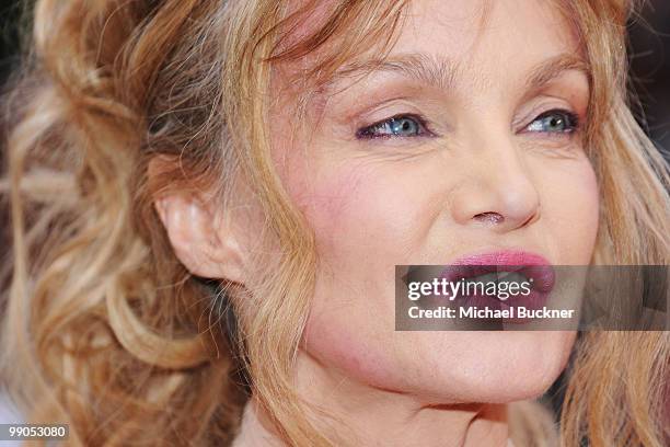 Arielle Dombasle attends the "Robin Hood" Premiere at the Palais des Festivals during the 63rd Annual Cannes Film Festival on May 12, 2010 in Cannes,...