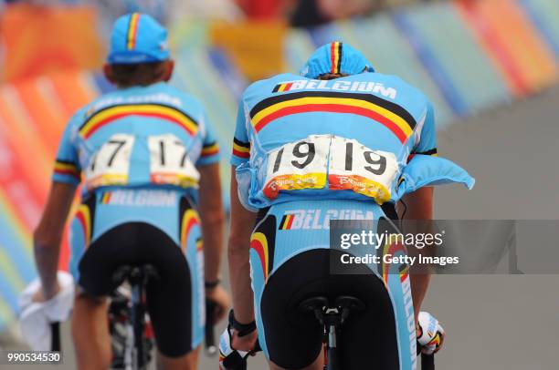 Cycling Men Road Brandt Christophe , Van Den Broeck Jurgen /Beijing Peking - Juyong Pass , Wielrennen Mannen Weg, Cyclisme Hommes Route /Olymische...