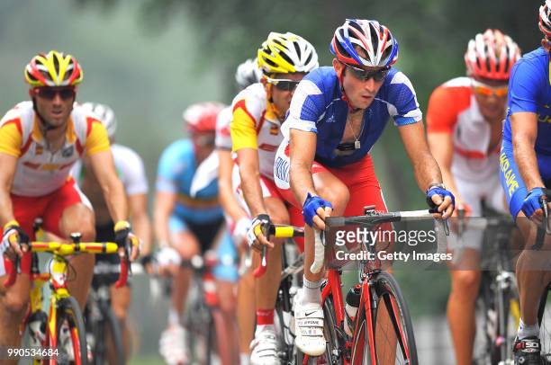 Cycling Men Road Pineau Jerome , Beijing Peking - Juyong Pass , Wielrennen Mannen Weg, Cyclisme Hommes Route /Olymische Spelen, Jeux Olympique /Tim...