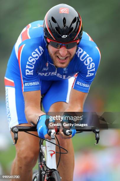 Beijing Olympics, Cycling : Time Trial Menkarpets Vladimir /Juyongguan - Juyongguan , Wielrennen Tijdrit Mannen, Cyclisme Contre La Montre Hommes,...