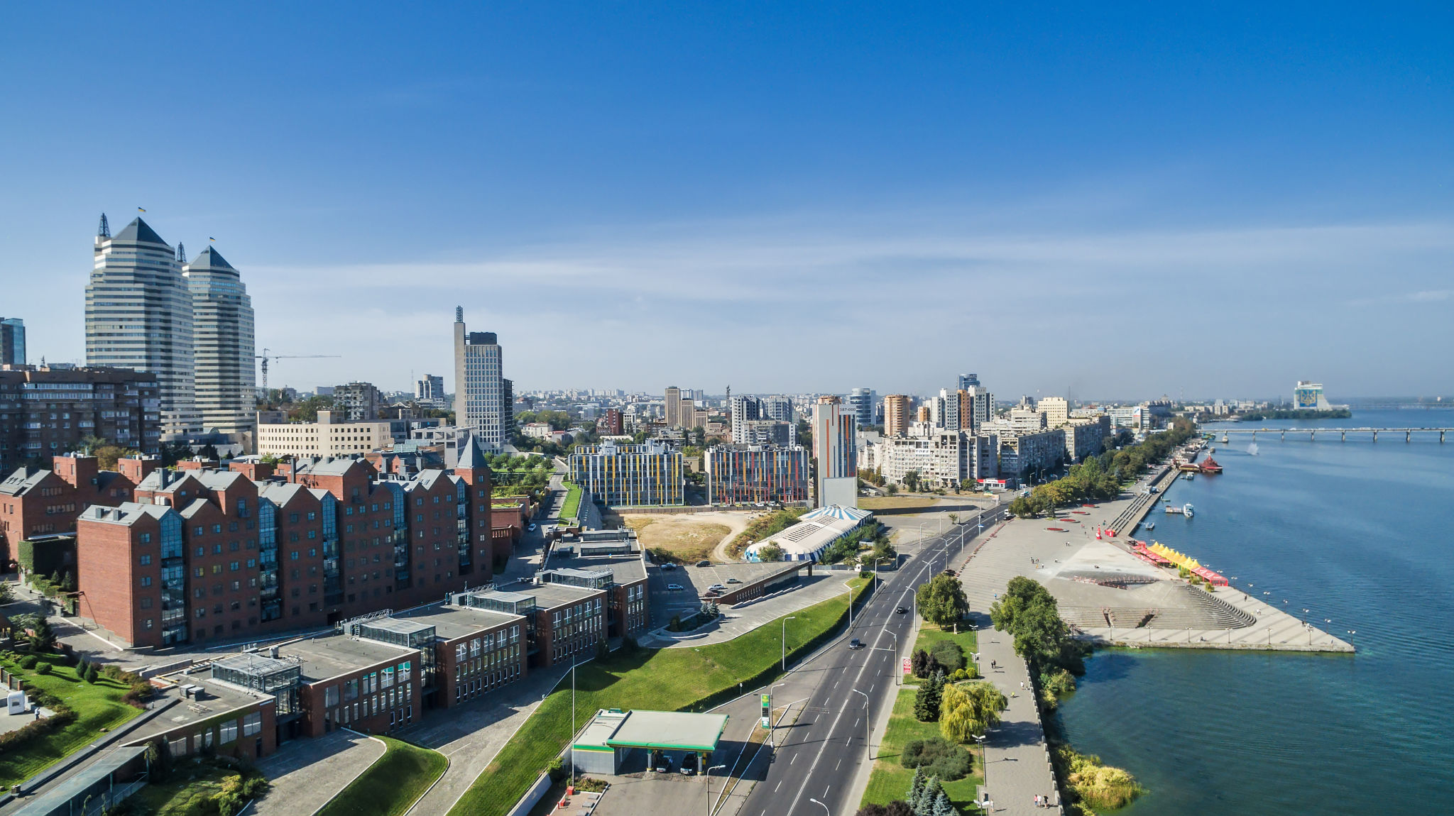 dnipro cityscape