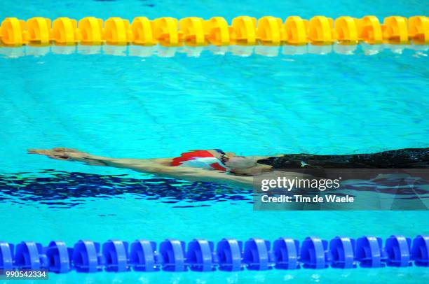 Swimmingzho Jing /Women 4 X 100 M Medley Relay Final /Natation, National Aquatics Center, Olymische Spelen, Jeux Olympique, Tim De Waele