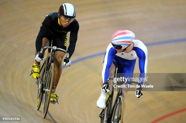 Track Kenny Jason , Awang Mohd Azizulhasni /Men Individual Sprint, Individuele Sprint Mannen, Track Pist, Laoshan Velodrome, Olymische Spelen, Jeux...