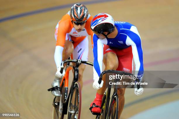 Track Bos Theo , Sireau Kevin /Men Individual Sprint, Individuele Sprint Mannen, Track Pist, Laoshan Velodrome, Olymische Spelen, Jeux Olympique /Tim...