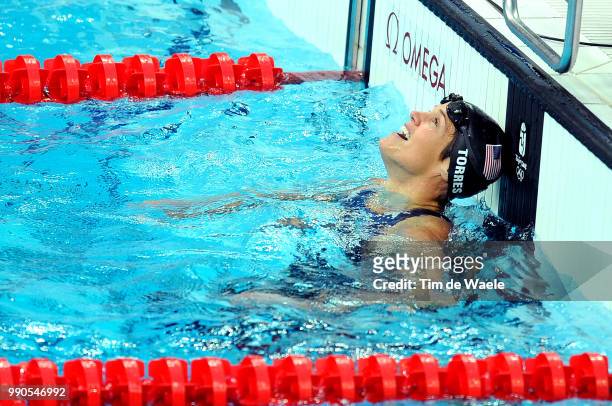 Swimmingtorres Dara , Women 50 M Freestyle Final, Natation, National Aquatics Center, Olymische Spelen, Jeux Olympique, Tim De Waele