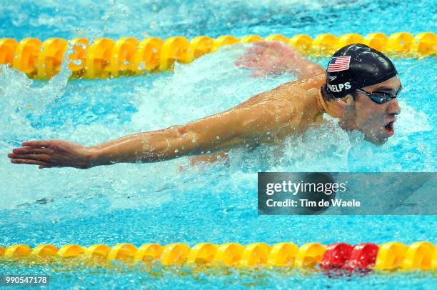 Swimmingteam Usa , Phelps Michael /Men 4 X 100 M Medley Relay Final /Natation, National Aquatics Center, Olymische Spelen, Jeux Olympique, Tim De...