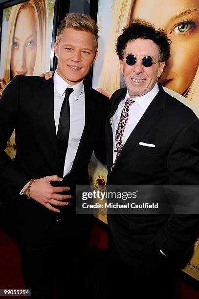 Actor Christopher Egan and producer Mark Canton arrive at the Los Angeles premiere of Summit Entertainment's "Letters to Juliet" at Grauman's Chinese...