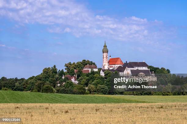 andechs abbey, bavaria, germany, europe - benedictine - fotografias e filmes do acervo