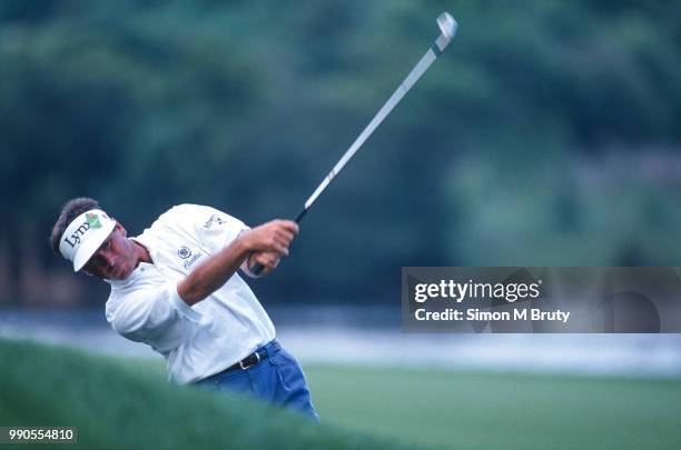 Fred Couples of the United States in action during The Players Championship on March 29, 1997 in Ponte Vedra Beach, Florida.