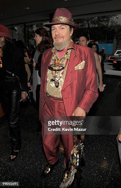 Exclusive* Dr John attends the "Stones in Exile" screening at The Museum of Modern Art on May 11, 2010 in New York City. The documentary celebrates...