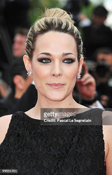 Laura Chiatti attends the "Robin Hood" Premiere at the Palais des Festivals during the 63rd Annual Cannes Film Festival on May 12, 2010 in Cannes,...