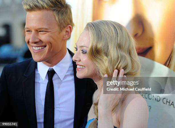 Actors Christopher Egan and Amanda Seyfried arrive at the Los Angeles premiere of Summit Entertainment's "Letters to Juliet" at Grauman's Chinese...