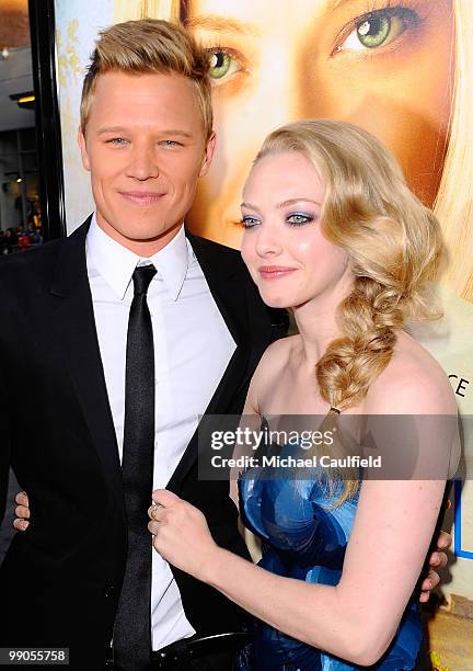 Actors Christopher Egan and Amanda Seyfried arrive at the Los Angeles premiere of Summit Entertainment's "Letters to Juliet" at Grauman's Chinese...