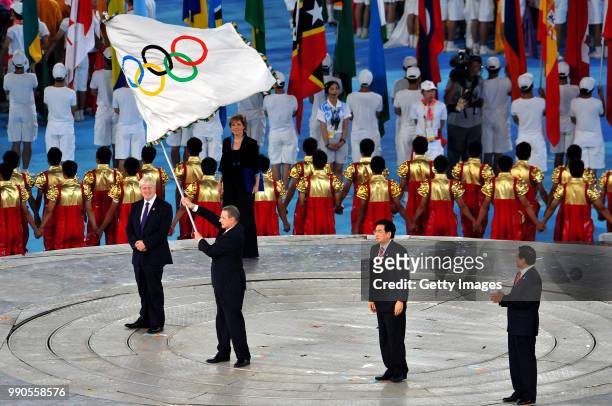 Closing Ceremonyrogge Jacques President Ioc, Qi Liu Beijing Olympic Committe President Boca, Jinlong Guo Mayor Beijing, Johnson Boris Mayor London...