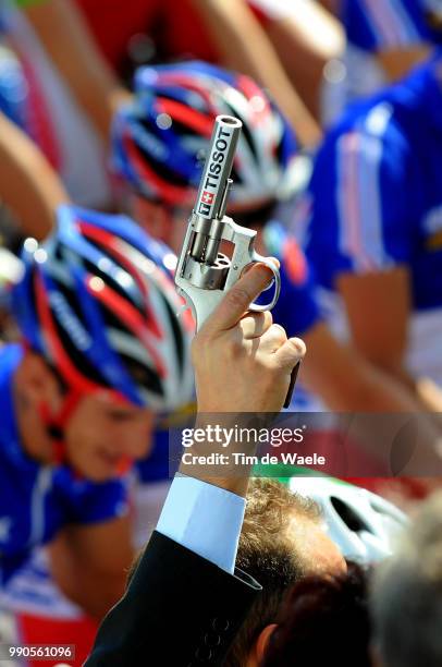 Wc Varese, Road Race -23 Menillustration Illustratie, Start Depart, Peleton Peloton, Pistol Gun Pistool /Hommes Mannen, World Championships,...